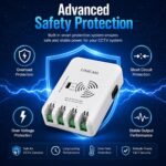 UC-104F 4 Channel CCTV Energy Provide 12V SMPS Adapter with Multi Output Ports for Safety Digital camera Surveillance Methods Indoor Outside Use - Image 6