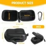 ZORBES® Small Carry Case Lens Protector for DJI Motion 5 Professional / 4/3 Equipment, EVA Exhausting Shell Storage Bag Motion Digital camera Journey Bag with Carabiner, Mini Carrying Bag for DJI Osmo Motion - Image 3