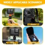 ZORBES® Small Carry Case Lens Protector for DJI Motion 5 Professional / 4/3 Equipment, EVA Exhausting Shell Storage Bag Motion Digital camera Journey Bag with Carabiner, Mini Carrying Bag for DJI Osmo Motion - Image 8
