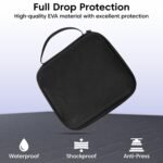 Sounce Arduous Shell Nylon Storage Bag for DJI Osmo Cell 3/4/4 SE – Waterproof & Shockproof Carrying Case with EVA Safety, Safe Elastic Bands &Gimbal Stabilizer & Equipment – Black - Image 8