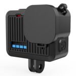 Silicone Protecting Case for GoPro Hero 4K 2024 - Facet Interface Cowl with Wrist Strap & Lens Cap, Shockproof Anti-Scratch Full Physique Pores and skin for Diving, Outside Adventures (Black) - Image 5