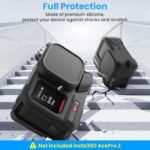 ZORBES® for Insta360 Ace Professional 2 Silicone Protecting Case, for Insta360 Ace Professional 2 case Cowl with Silicone Lens Cap with Anti-Misplaced Lanyard and Wrist Strap, for Insta360 Ace Professional 2 Equipment - Image 6
