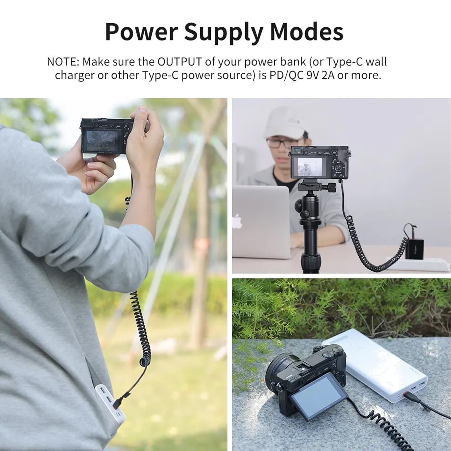NP-FZ100 Dummy Battery with Sort-C DC Coupler for Sony Mirrorless Cameras | Steady Energy Provide for Video Recording, Stay Streaming & Studio Use - Image 7
