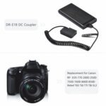 Cable Dummy Battery LP-E17 with Sort C Enter, Works with PD/QC Powerbanks and Charger, Suitable with Canon DSLR EOS 760D, 750D, 200D, M3, M5,M6 solely (LP-E17) - Image 3