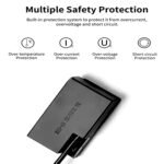 KingMa LP-E17 USB Kind-C Coupler (Just for QC PD Powerbank) Dummy Battery Stay Video Lengthy hr Taking pictures Appropriate with EOS Insurgent T7i,T6i,T6s,SL3,SL2,77D,800D,760D,750D,200D,M6,M5,M3 - Image 4