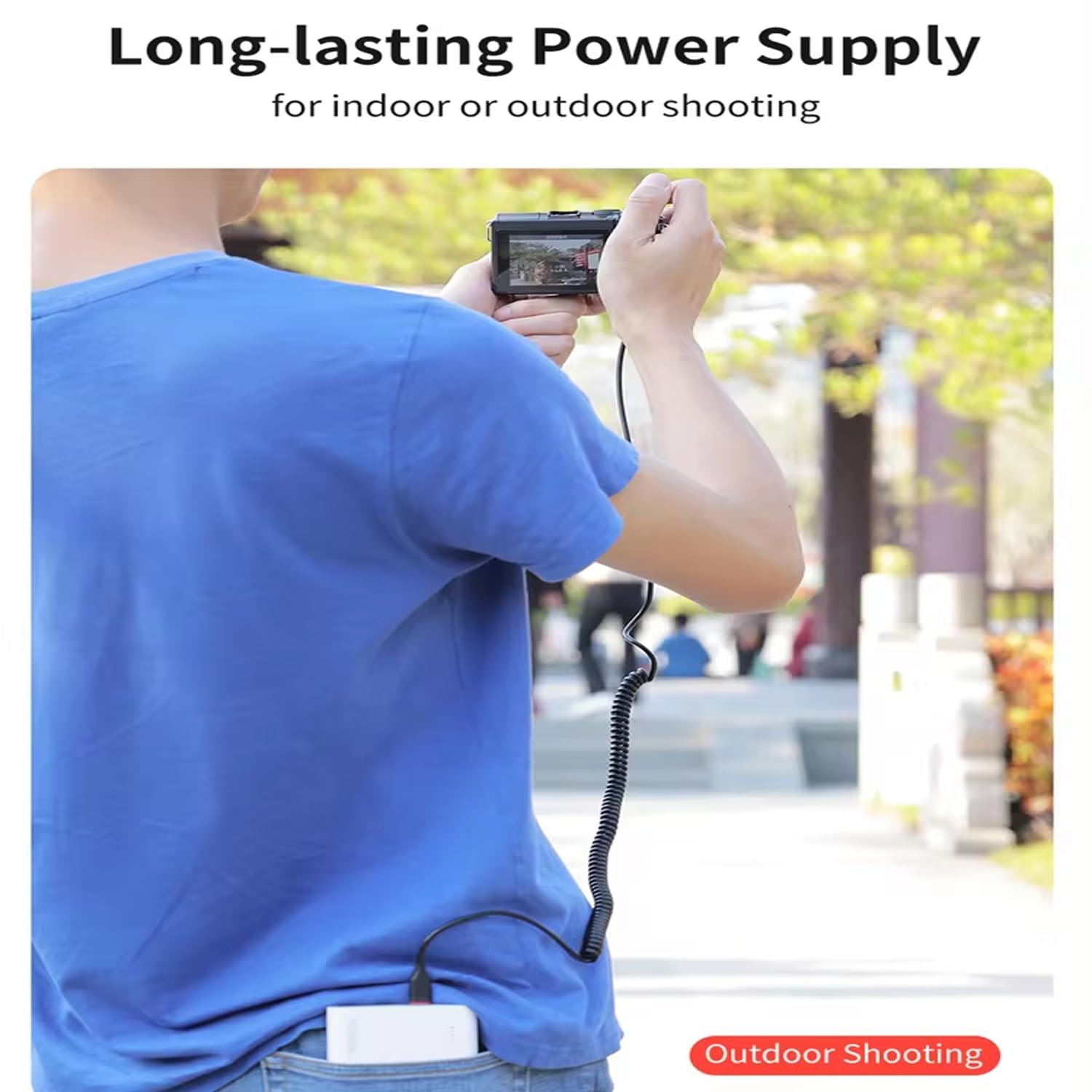 KingMa LP-E17 USB Kind-C Coupler (Just for QC PD Powerbank) Dummy Battery Stay Video Lengthy hr Taking pictures Appropriate with EOS Insurgent T7i,T6i,T6s,SL3,SL2,77D,800D,760D,750D,200D,M6,M5,M3 - Image 7