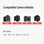 KingMa LP-E17 USB Kind-C Coupler (Just for QC PD Powerbank) Dummy Battery Stay Video Lengthy hr Taking pictures Appropriate with EOS Insurgent T7i,T6i,T6s,SL3,SL2,77D,800D,760D,750D,200D,M6,M5,M3 - Image 8