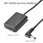 KingMa NP-FW50 Dummy Battery equipment Quick Charger with AC Energy Provide Adapter Suitable with Sony A7 A7RII A7MII A6300 A6000 A6500 Digital camera - Image 5