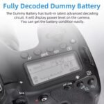 KingMa NP-FW50 Dummy Battery equipment Quick Charger with AC Energy Provide Adapter Suitable with Sony A7 A7RII A7MII A6300 A6000 A6500 Digital camera - Image 8