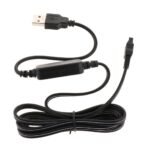 Substitute AC-L200 USB Energy Adapter Charger Cable Twine for Sony DCRDVD205E,Size: 145mm/5.7inch-Black - Image 3