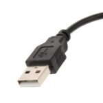 Substitute AC-L200 USB Energy Adapter Charger Cable Twine for Sony DCRDVD205E,Size: 145mm/5.7inch-Black - Image 5