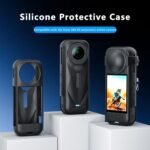 4Pcs Silicone Pores and skin Cowl for Insta 360 X5, Anti-Scratch Protecting Gentle Silicone Cowl with Lens Guard and Lanyard, Light-weight Case for Motion Digital camera - Image 3