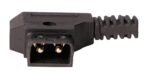 Male D-Faucet Plug Connector for Energy Cable V-Mount Battery Black Pack of 4 - Image 6