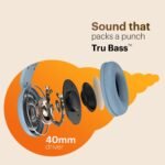 Purchase Noise Two Wi-fi On Ear Headphones with 50 Hours Playtime, Low Latency(as much as 45ms), 4 Play Modes, Twin Pairing, BT v5.3 (Serene Blue) - Greatest Worth India | AskMeFlash - Image 6