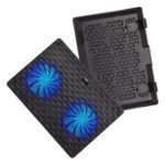 Purchase Zebronics, ZEB-NC3300 USB Powered Laptop computer Cooling Pad with Twin Fan, Twin USB Port and Blue LED Lights - Greatest Worth India | AskMeFlash - Image 2
