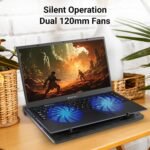Purchase Zebronics, ZEB-NC3300 USB Powered Laptop computer Cooling Pad with Twin Fan, Twin USB Port and Blue LED Lights - Greatest Worth India | AskMeFlash - Image 5