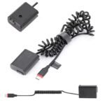 KingMa NP-FW50 Sort-C Coupler (Just for QC PD Powerbank) Dummy Battery Suitable with FW50 Sony A7 A7R2 A7M2 A6300 A6000 A6500 for Reside Video Continues With out Reduce Capturing - Image 2