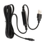 Substitute AC-L200 USB Energy Adapter Charger Cable Twine for Sony DCRDVD205E,Size: 145mm/5.7inch-Black - Image 2