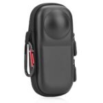 ZORBES® Carrying Case for Insta 360 X4 X5 (for Unique Lens Cap), Transportable Small Storage Bag Protecting Cowl Exhausting Shell Journey Protector with Carabiner for Insta360 X4 X5 Equipment - Image 2