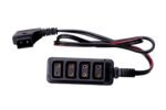 D-TAP Male to 4 Feminine D-Faucet Hub Adapter for Images, Energy Splitter Cable for Digicam Rig, LED Lights & Video Gear - Image 3