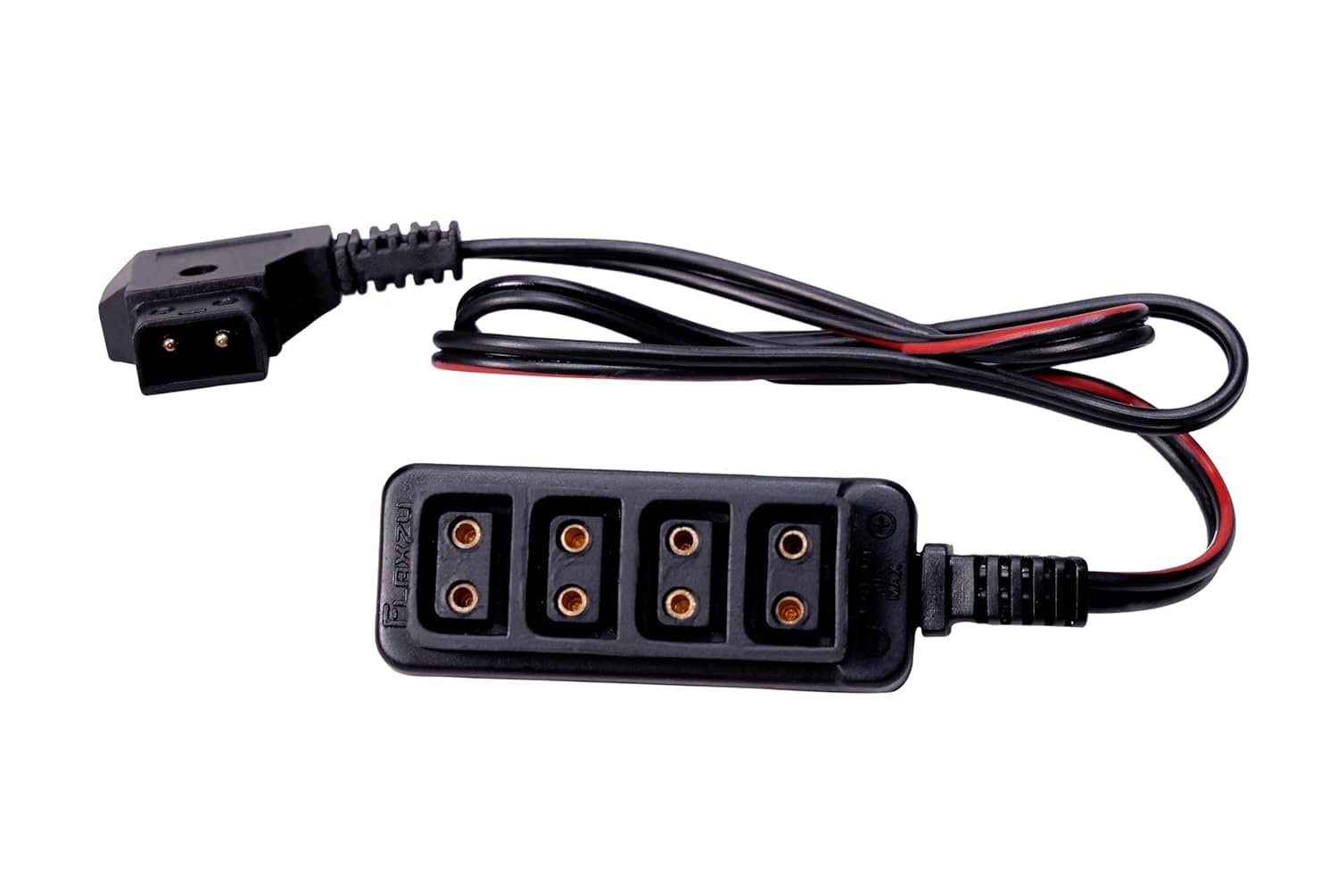 D-TAP Male to 4 Feminine D-Faucet Hub Adapter for Images, Energy Splitter Cable for Digicam Rig, LED Lights & Video Gear - Image 3