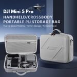 yantralay Carrying Case for D JI Mini 5 Professional Drone | Waterproof PU Onerous Shell Journey Bag with Shoulder Strap | Shockproof, Scratch-Resistant, Organized Storage Suitcase - Image 5