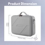 yantralay Carrying Case for D JI Mini 5 Professional Drone | Waterproof PU Onerous Shell Journey Bag with Shoulder Strap | Shockproof, Scratch-Resistant, Organized Storage Suitcase - Image 10