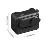 for Insta360 GO 3S, Digital camera Charging Field Silicone Cowl with Lens Cap & Wrist Strap, Anti-Scratch Protecting Case Pores and skin with Motion Strap for Motion Digital camera (Black) - Image 4