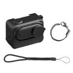 for Insta360 GO 3S, Digital camera Charging Field Silicone Cowl with Lens Cap & Wrist Strap, Anti-Scratch Protecting Case Pores and skin with Motion Strap for Motion Digital camera (Black) - Image 10