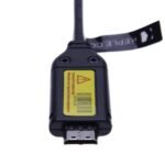 Keple USB Charger and Knowledge Cable for Samsung Digital Digicam EX, L, WB, S, SL, ST, SH, P, PL Collection SUC-3 SUC-5 SUC-7 Knowledge Switch and Charging Wire - Black - Image 4
