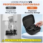 ZORBES® Laborious Carrying Case for DJI OSMO Motion 6, Compact EVA Protecting Storage Case with Customized Foam Slots & Mesh Pocket, Shockproof Journey Organizer for Digital camera & Equipment - Image 4