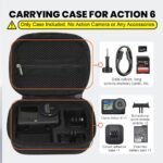 ZORBES® Laborious Carrying Case for DJI OSMO Motion 6, Compact EVA Protecting Storage Case with Customized Foam Slots & Mesh Pocket, Shockproof Journey Organizer for Digital camera & Equipment - Image 7