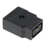 Skilled D-Faucet Feminine B-Sort Energy Connector, Black Plastic, Spherical Gap Design for Pictures Digicam Energy Provide, DIY Cable Adapter - Image 4