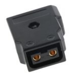 Skilled D-Faucet Feminine B-Sort Energy Connector, Black Plastic, Spherical Gap Design for Pictures Digicam Energy Provide, DIY Cable Adapter - Image 5