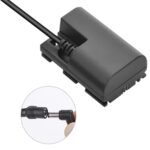 LP E6 DC Coupler Dummy Battery with AC Adapter Energy Provide package Appropriate with Canon EOS 5DS 5DSR 5DIV 5D2 5D3 80D 7DII 70D 60D 6D 7D (LP E6 DC Coupler) - Image 4