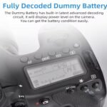 SSK LP-E17 Dummy Battery with 8.4V 3A AC Energy Provide Adapter DC Coupler Equipment Appropriate with Canon EOS RP/M3/M5/850D/200D - Image 9