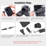 ACK-E10 AC Energy Provide Adapter DR-E10 Dummy Battery Package Change LP-E10 Battery for Canon EOS Insurgent T3 T5 T6 T7 1100D 1200D 1300D 1500D 2000D Cameras(Black) - Image 8