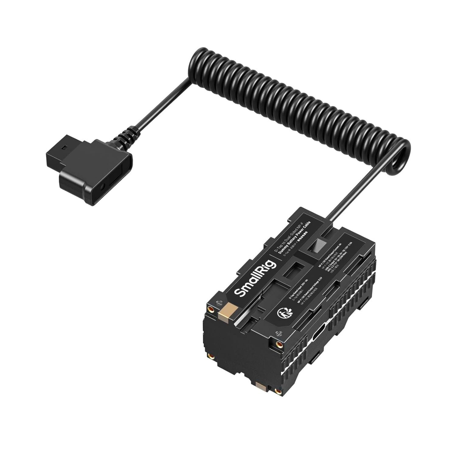 SMALLRIG D-Faucet to Twin Sided NP-F Dummy Battery with USB-C DC Port LED Indicator for Displays and Wi-fi Video Ender-4884 - Image 10