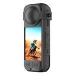 Motion Professional Silicone Protecting Case Cowl with Lens Cap Suitable with Insta360 X5 Motion Digicam | Shockproof, Scratch Resistant (Black) - Image 3