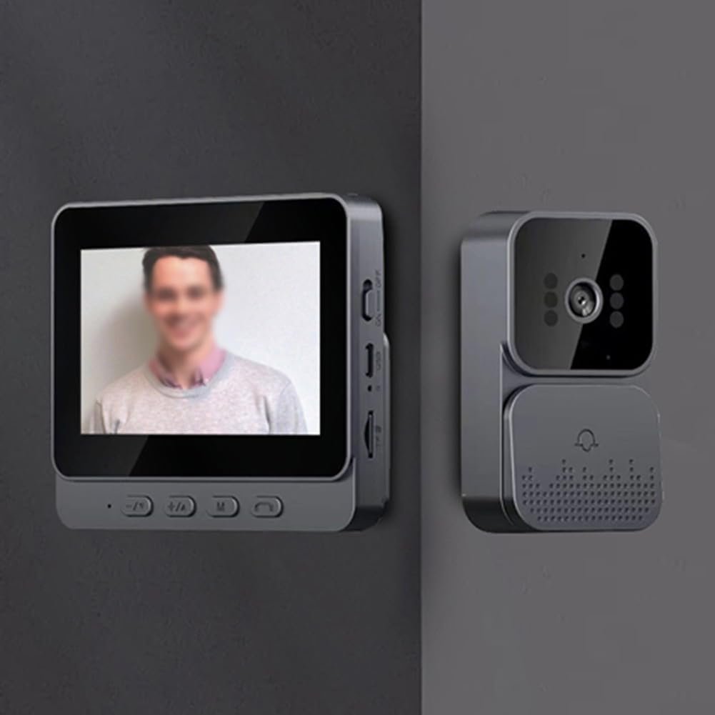 Purchase Drumstone (ππ ππππ«π¬ π°ππ«π«ππ§ππ² Good Wi-fi Video Doorbell β 2-Approach Intercom, Infrared Night time Imaginative and prescient, Straightforward Set up, Lengthy Battery Life, & Safe WiFi for Enhanced Dwelling Safety - Finest Value India | AskMeFlash - Image 2