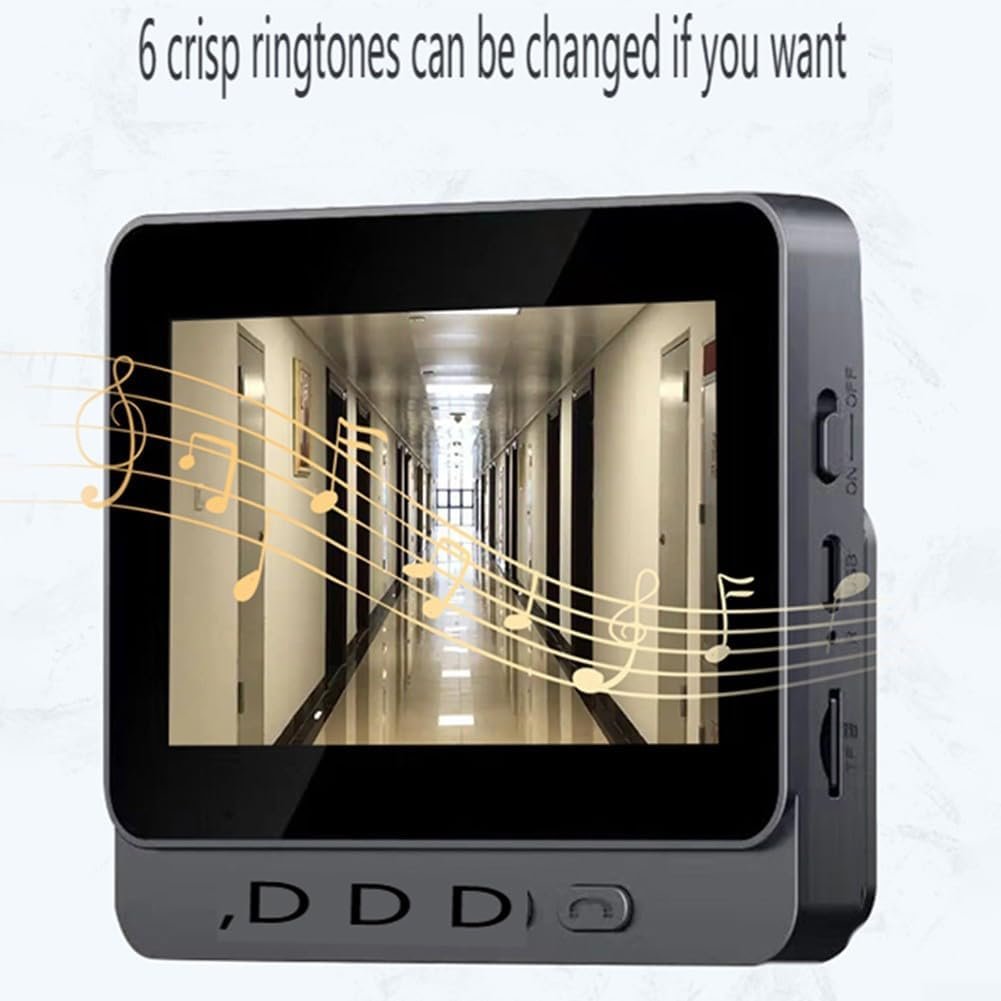 Purchase Drumstone (ππ ππππ«π¬ π°ππ«π«ππ§ππ² Good Wi-fi Video Doorbell β 2-Approach Intercom, Infrared Night time Imaginative and prescient, Straightforward Set up, Lengthy Battery Life, & Safe WiFi for Enhanced Dwelling Safety - Finest Value India | AskMeFlash - Image 4