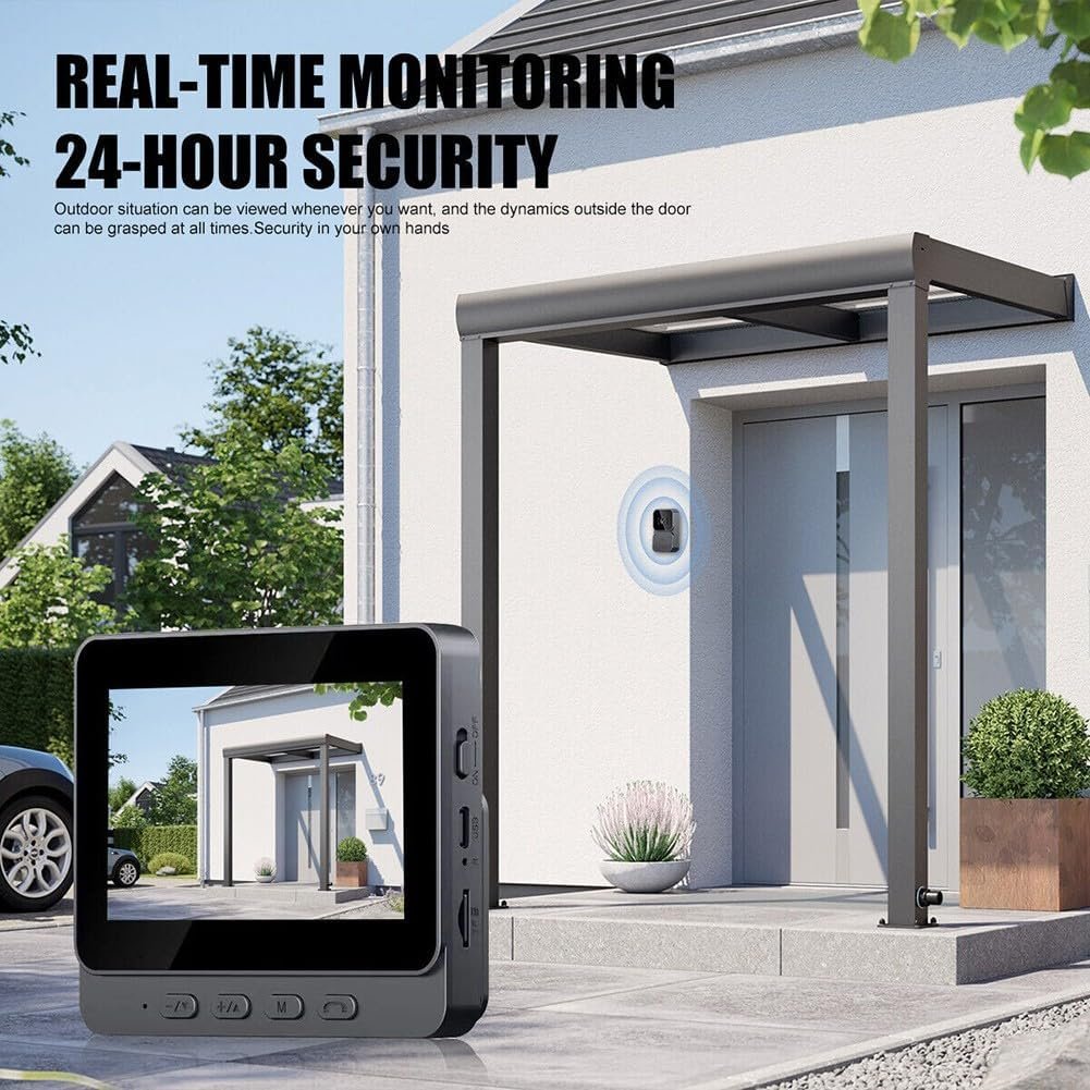 Purchase Drumstone (ππ ππππ«π¬ π°ππ«π«ππ§ππ² Good Wi-fi Video Doorbell β 2-Approach Intercom, Infrared Night time Imaginative and prescient, Straightforward Set up, Lengthy Battery Life, & Safe WiFi for Enhanced Dwelling Safety - Finest Value India | AskMeFlash - Image 7