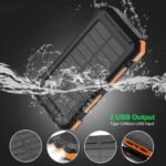 Purchase Mastyle® Waterproof Photo voltaic Energy Financial institution 20000mAh with Compass and Twin USB Ports Extremely Skinny Design - Finest Value India | AskMeFlash - Image 2