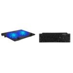 Purchase Zebronics, ZEB-NC3300 USB Powered Laptop computer Cooling Pad with Twin Fan, Twin USB Port and Blue LED Gentle – Finest Value India | AskMeFlash