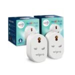 Purchase Wipro 16A Wi-Fi Good Plug with Vitality Monitoring- Appropriate for Giant Home equipment like Geysers, Microwave Ovens, Air Conditioners (Appropriate with Alexa and Google Assistant)- White (Pack of two) – Greatest Value India | AskMeFlash