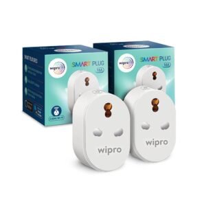 Purchase Wipro 16A Wi-Fi Good Plug with Vitality Monitoring- Appropriate for Giant Home equipment like Geysers, Microwave Ovens, Air Conditioners (Appropriate with Alexa and Google Assistant)- White (Pack of two) – Greatest Value India | AskMeFlash