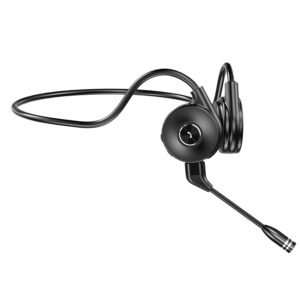 Purchase Bone Conduction Headphones with Mic for Working Driving Low Latency Black|1 Piece Headphone| Headphones| Headphones| Transportable Audio & Headphones – Greatest Worth India | AskMeFlash
