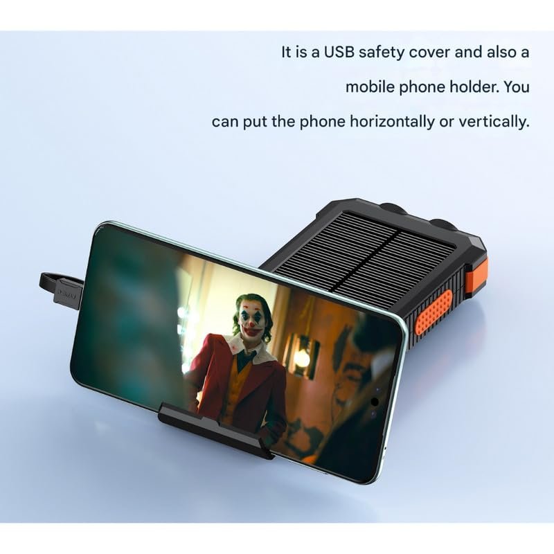 Purchase Outside Photo voltaic Energy Financial institution 20000mAh with Wi-fi Charging Quick Charging Help - Greatest Worth India | AskMeFlash - Image 6