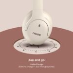 Purchase Noise Airwave Max 4 Wi-fi Over Ear Headphones with 70H Playtime, ENC, 40mm Driver, Low Latency(as much as 40ms), Twin Pairing, BT v5.4 (Calm Beige) - Finest Worth India | AskMeFlash - Image 6