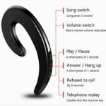 Purchase Drumstone (𝐋𝐢𝐦𝐢𝐭𝐞𝐝 𝐓𝐨𝐝𝐚𝐲 Bone Conduction Bluetooth Ear Hook Headset, with Twin Machine Connection, Quick Charging & Compact Design for iOS & Android 𝟏𝟓 𝐘𝐞𝐚𝐫𝐬 𝐖𝐚𝐫𝐫𝐚𝐧𝐭𝐲 - Finest Value India | AskMeFlash - Image 3